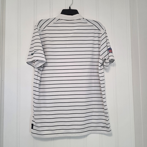Nike Philadelphia Eagles Striped Polo Shirt – Men’s Medium - Picture 2 of 4